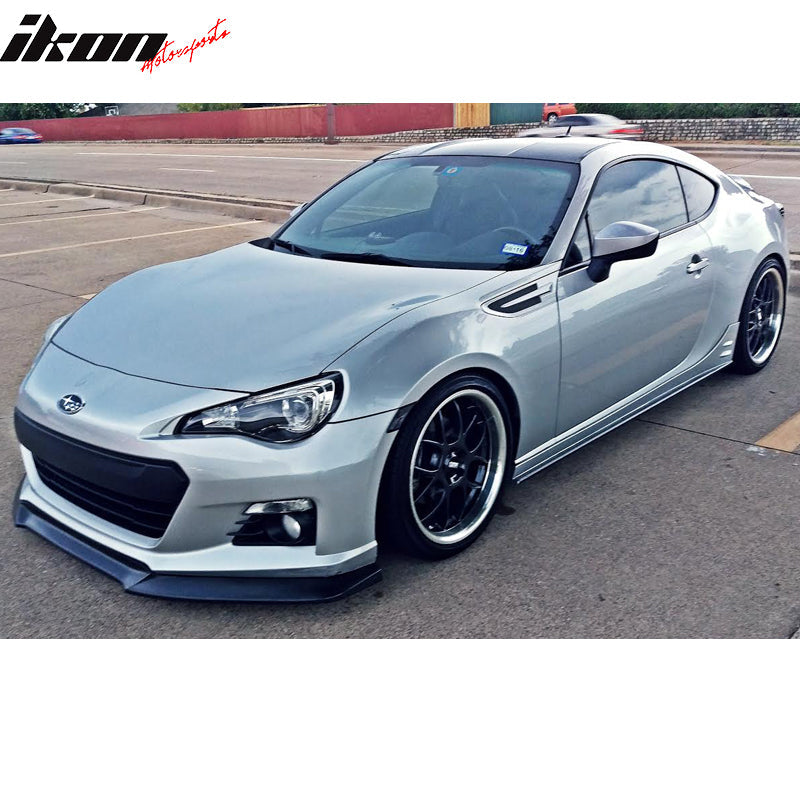 2013-2016 Subaru BRZ GT Style Front Bumper Lip Under Chin Spoiler PU