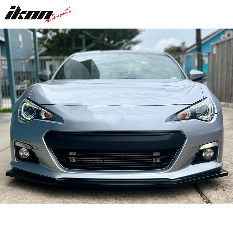 2013-2016 Subaru BRZ IKON Style Front Bumper Lip Under Chin Spoiler PU