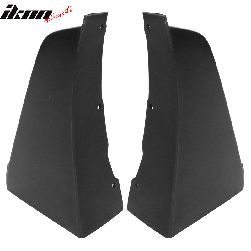 2013-2016 Subaru BRZ Black Front Bumper Lip Splitters Winglets 2PCS PU