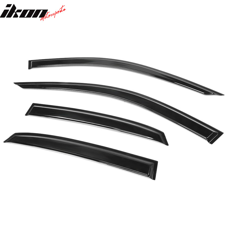 2013-2019 Audi A3 S3 RS3 Sedan Slim Style Acrylic Window Visors 4PC
