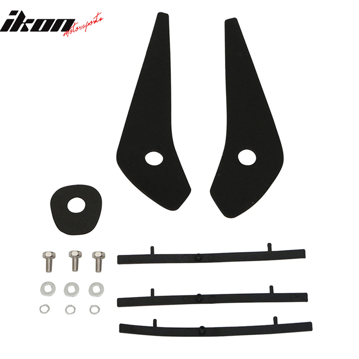 2013-2019 Nissan Sentra Sedan Matte Black Rear Spoiler Wing LED Light