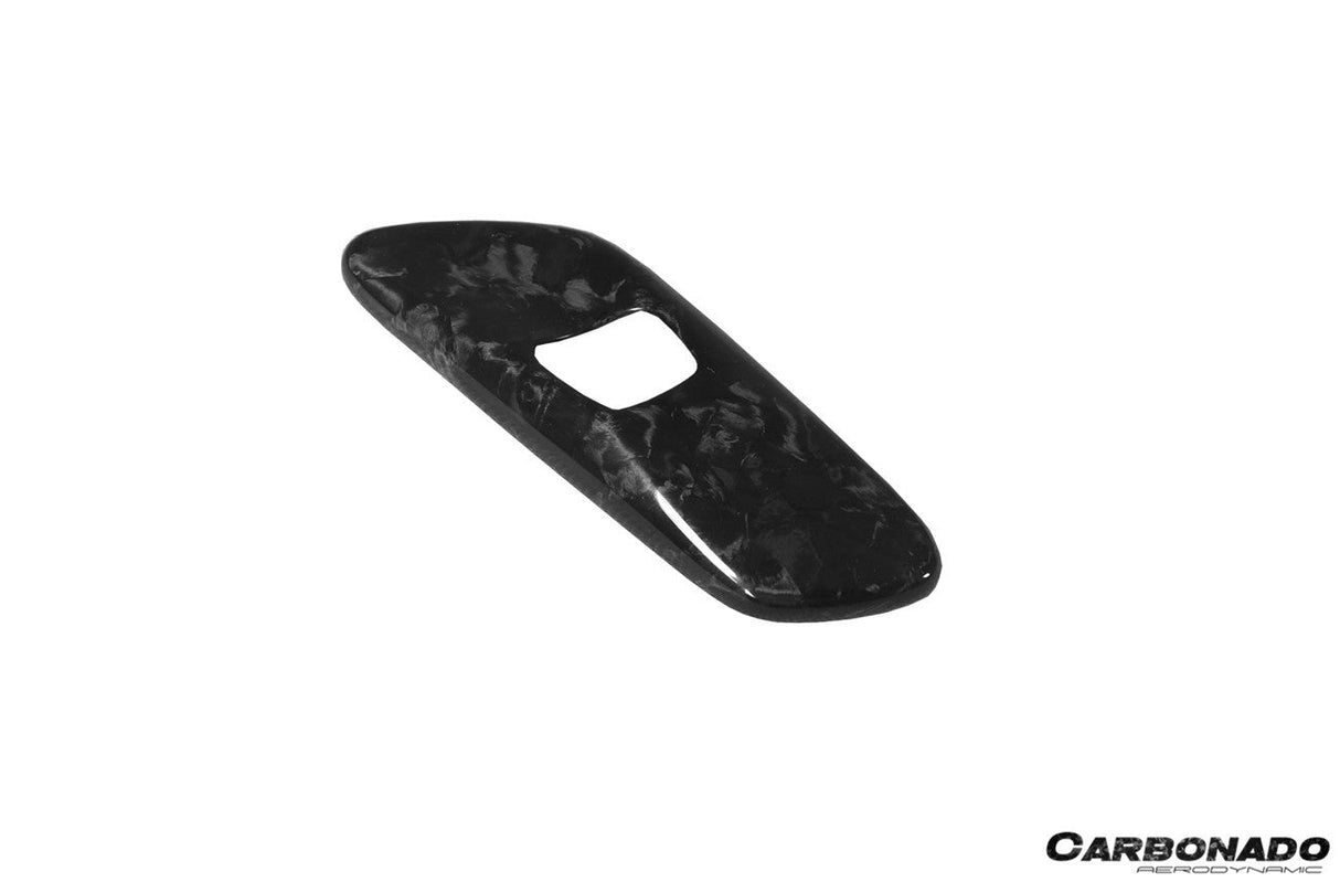 2013-2019 Corvette C7 Z06 Grandsport Dry Carbon Fiber Interior Door Handle molding Cover Trims