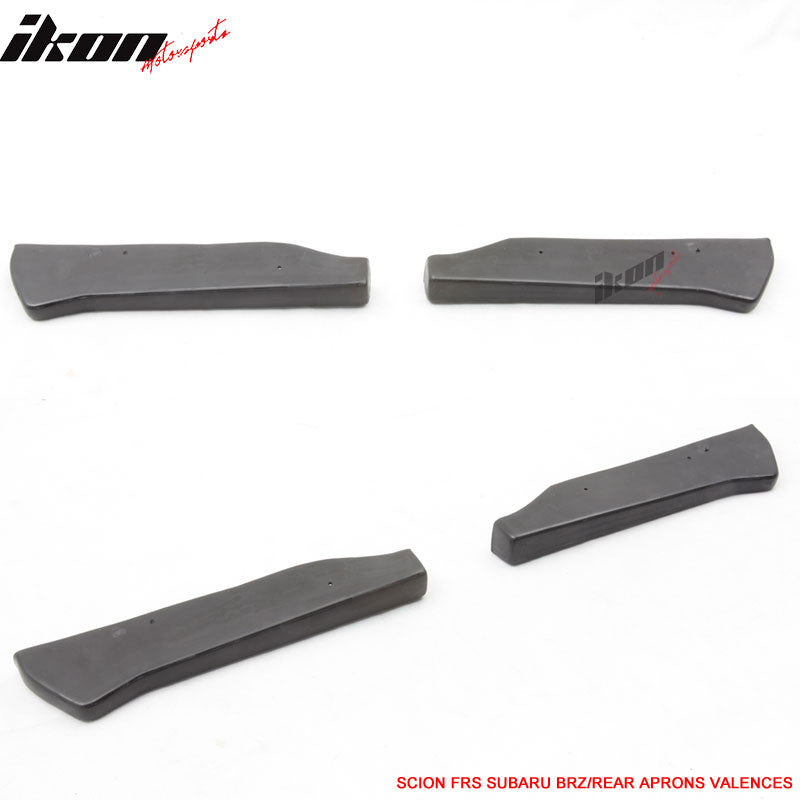 2013-2020 Scion FRS Subaru BRZ Toyota 86 CS Bottom Rear Apron Valence