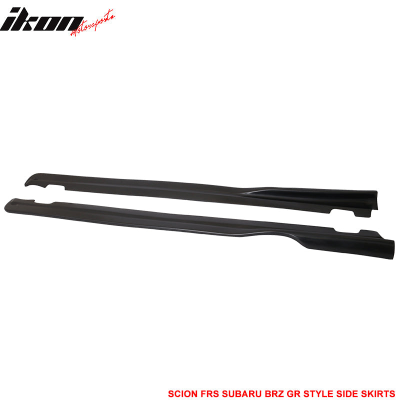 2013-2020 Scion FRS Subaru BRZ Toyota 86 GR Style Side Skirts Pannel