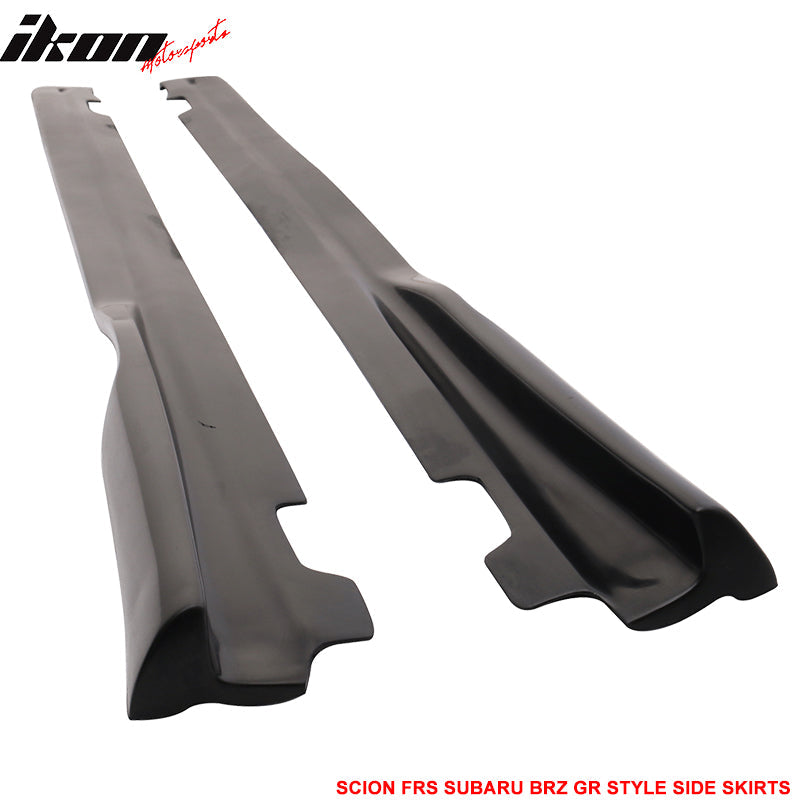 2013-2020 Scion FRS Subaru BRZ Toyota 86 GR Style Side Skirts Pannel