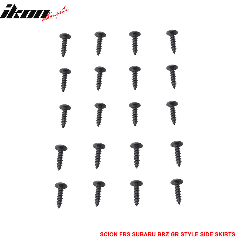 2013-2020 Scion FRS Subaru BRZ Toyota 86 GR Style Side Skirts Pannel