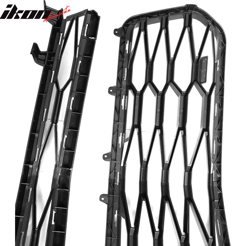 2014-2015 Chevy Camaro ZL1 Style Unpainted Black Front Bumper Cover PP