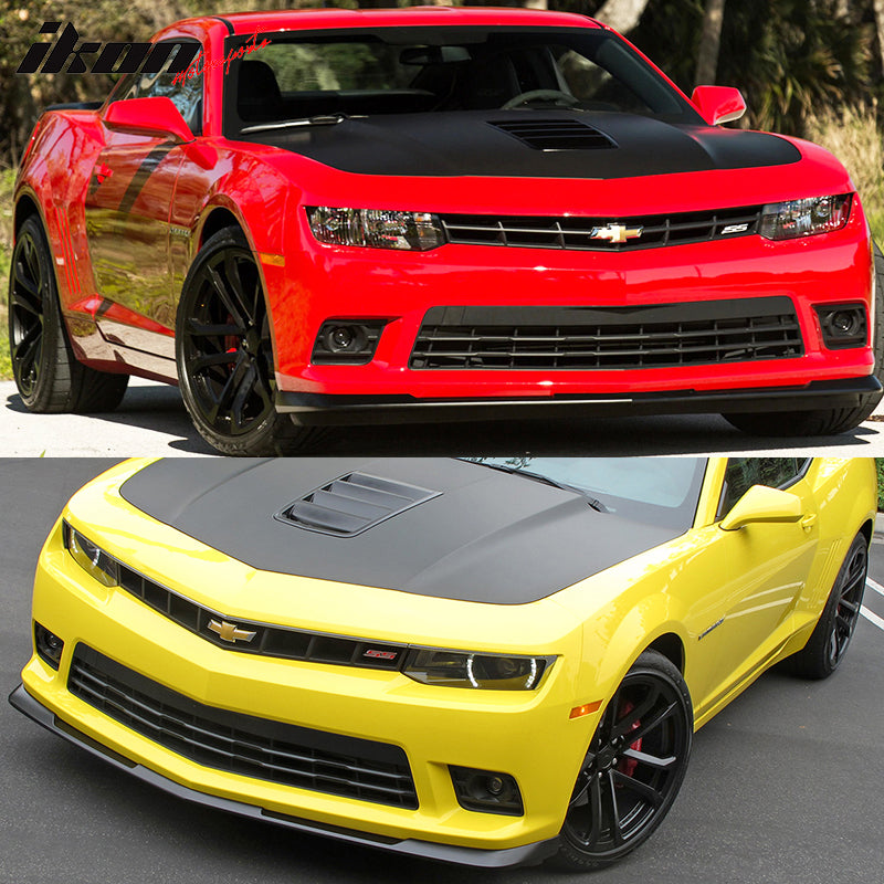 2014-2015 Chevrolet Camaro SS Front Lip 1LE Style Unpainted Lip Spoile