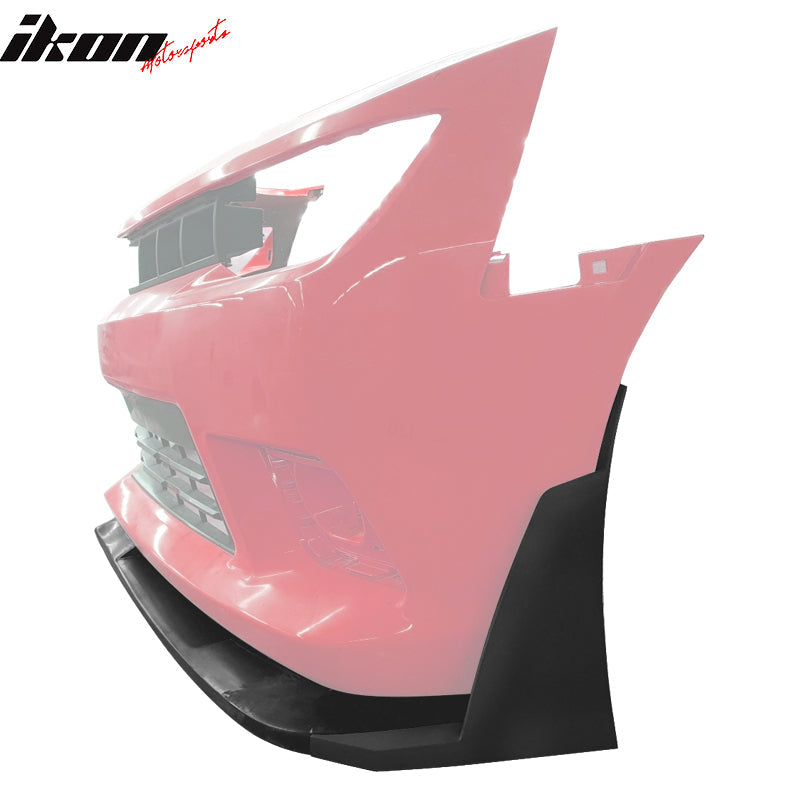 2014-2015 Chevrolet Camaro SS Front Bumper Lip Splitters Winglet PU