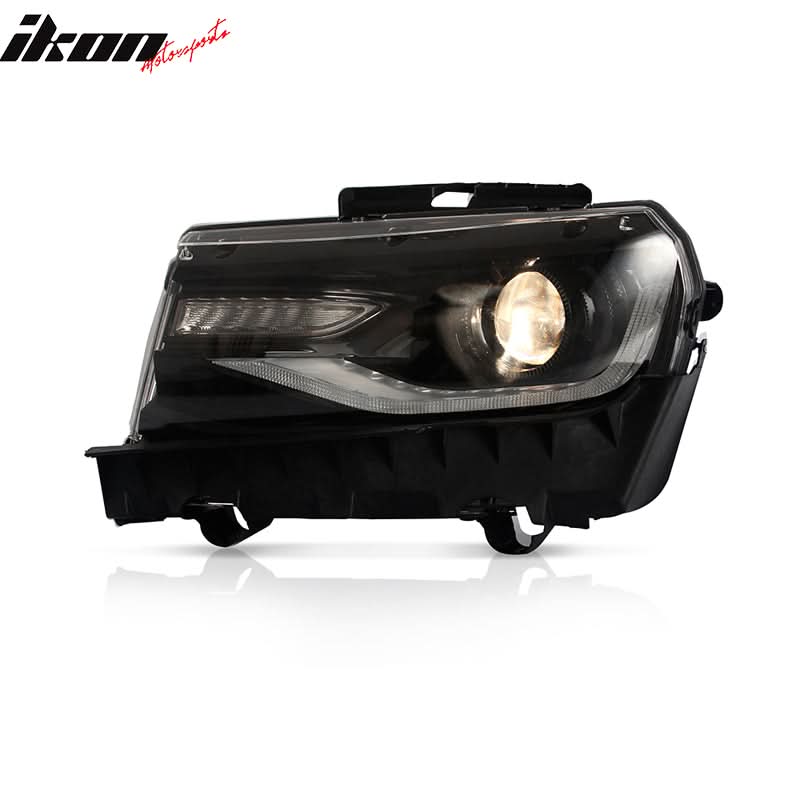 2014-2015 Chevy Camaro ZL1 Style Front Bumper DRL Fog Lights Headlamps