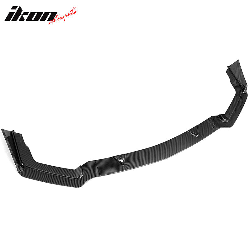 2014-2017 Infiniti Q50 Sport Model Only CF Print 3PC Front Bumper Lip