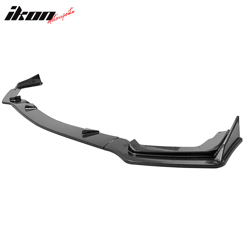 2014-2017 Infiniti Q50 Sport Model Only CF Print 3PC Front Bumper Lip