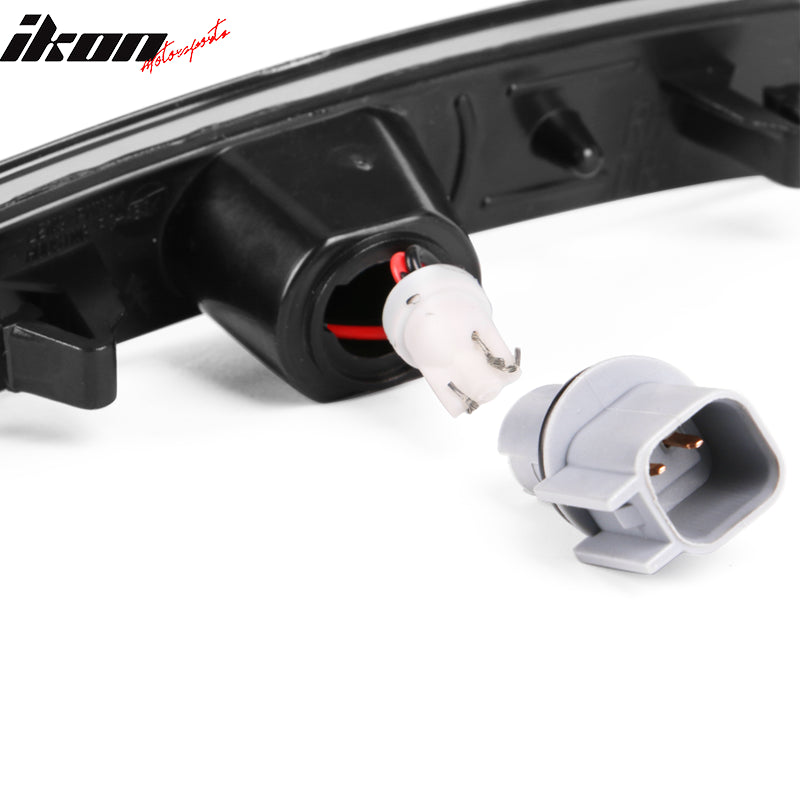 2014-2019 Cadillac CTS ATS Black Housing Side Marker Light Corner Lamp