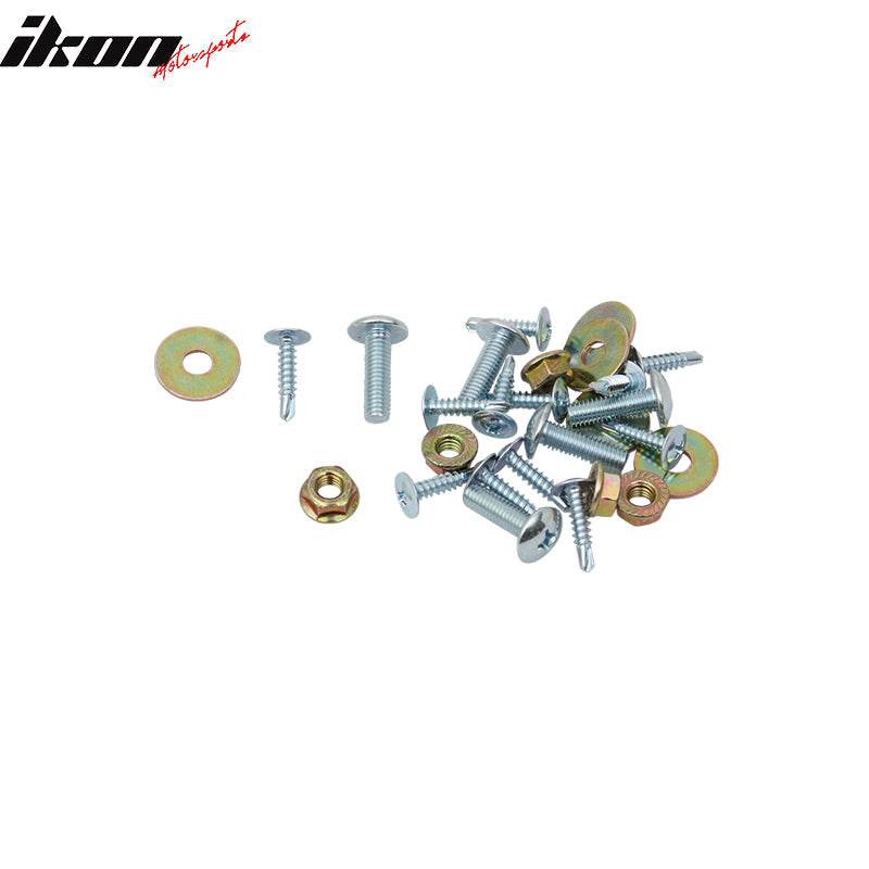 2014-2020 BMW F32 F33 F36 E Style Unpainted Black Front Bumper Lip PU