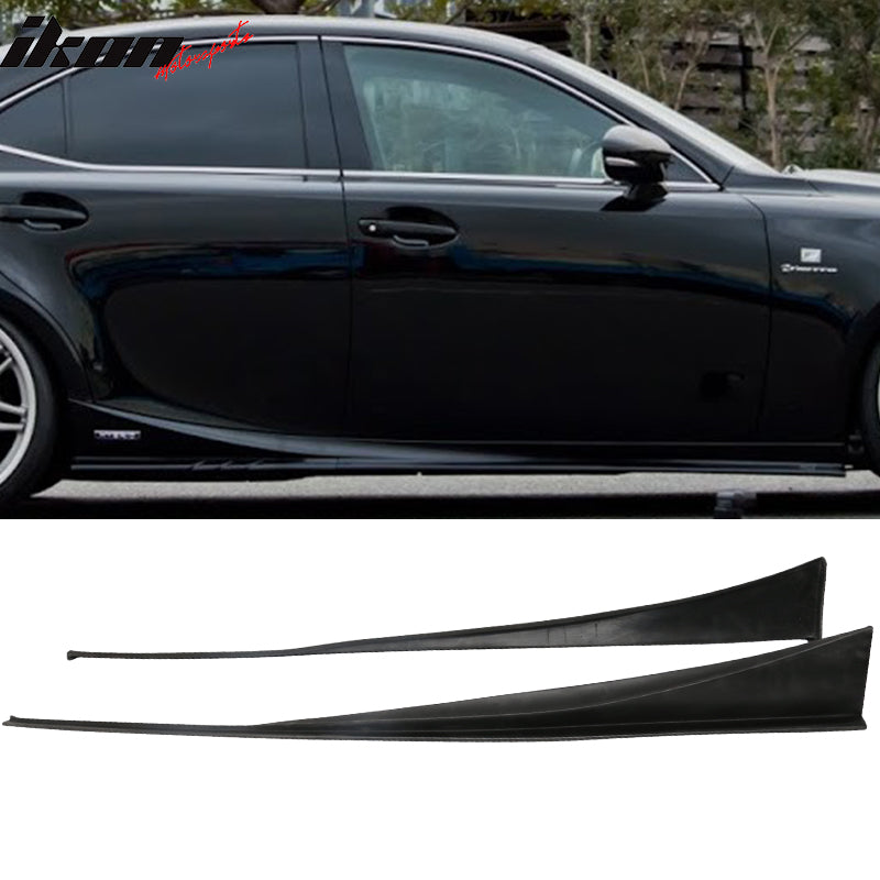 2014-2020 Lexus IS250 IS300 IS350 F Sport Style Side Skirts Panel PU