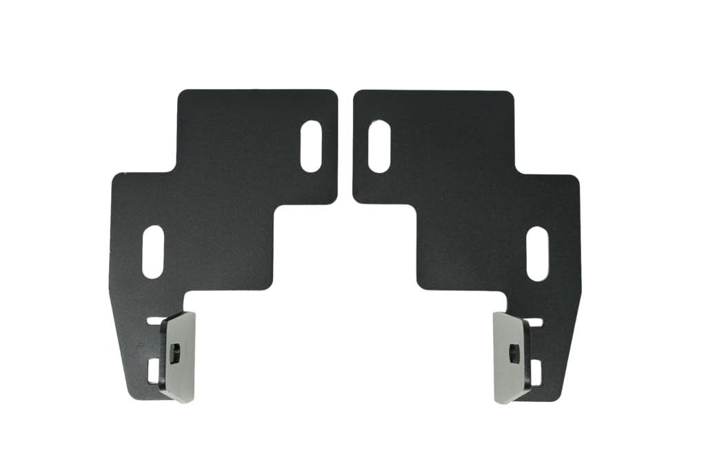 32" Lower Bumper Hidden LED Light Bar Brackets Kit For 2014-2022 Chevy Colorado