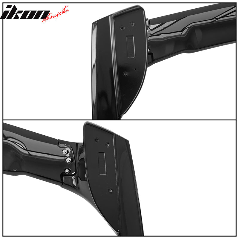 2014-2021 Toyota Corolla E170 Sedan Gloss Black Rear Spoiler Wing Lip