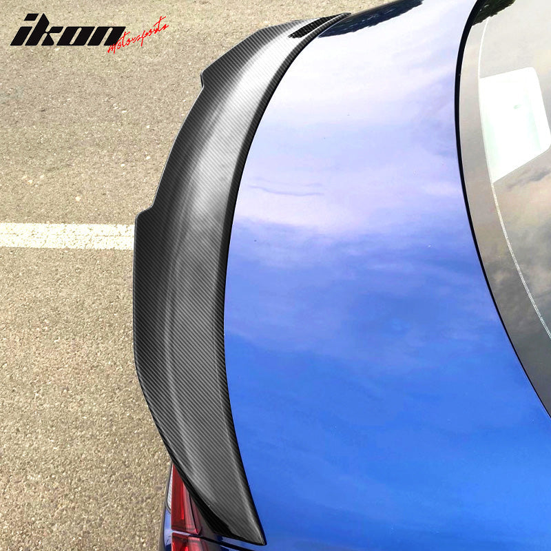 2014-24 Infiniti Q50 PSM Style Carbon Fiber Rear Spoiler Wing Lip Wing