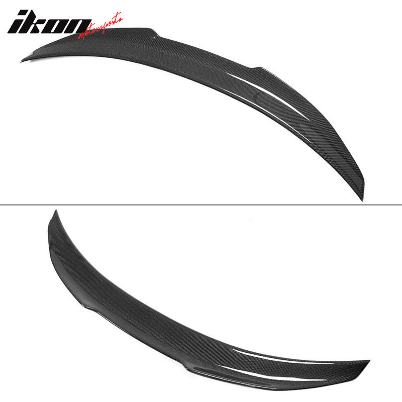 2014-24 Infiniti Q50 PSM Style Carbon Fiber Rear Spoiler Wing Lip Wing