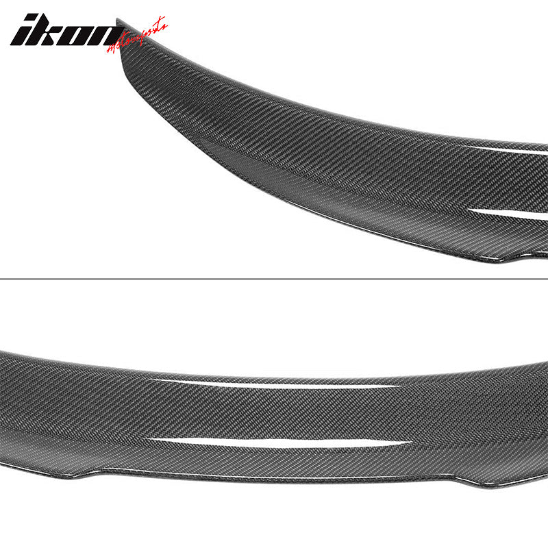 2014-24 Infiniti Q50 PSM Style Carbon Fiber Rear Spoiler Wing Lip Wing