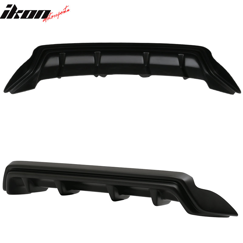 2015-2017 Lexus RC300 350 F-Sport Silkblaze Type Unpainted Diffuser PP