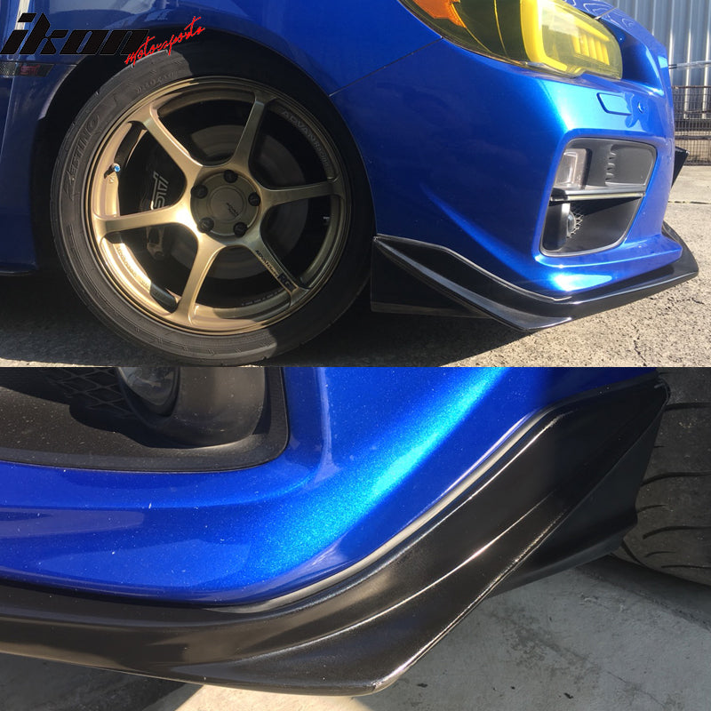 2015-2017 Subaru WRX STI S208 Front Bumper Lip Spoiler - PU