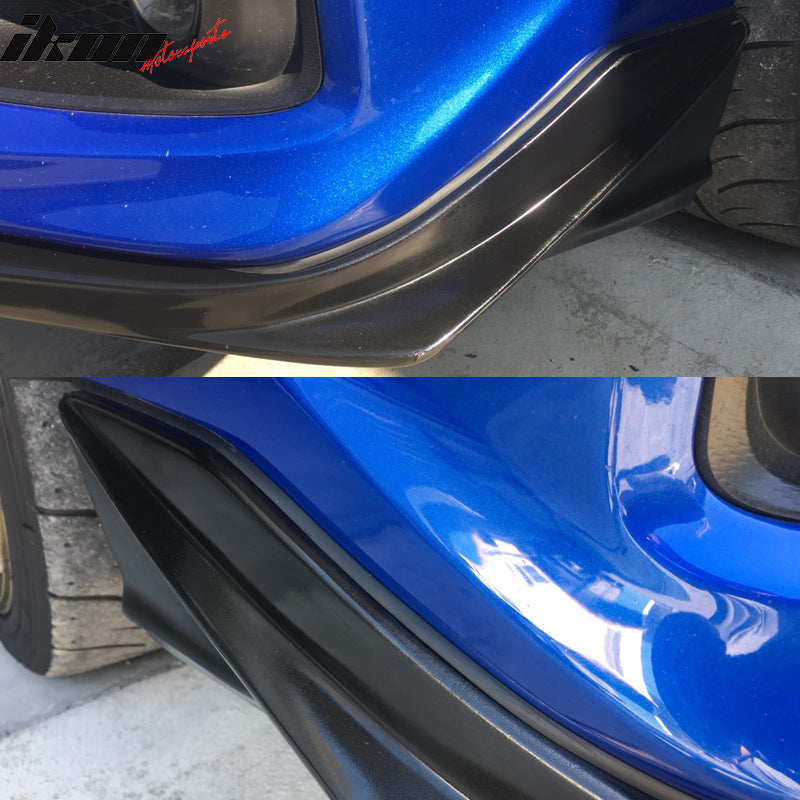 2015-2017 Subaru WRX STI S208 Front Bumper Lip Spoiler - PU