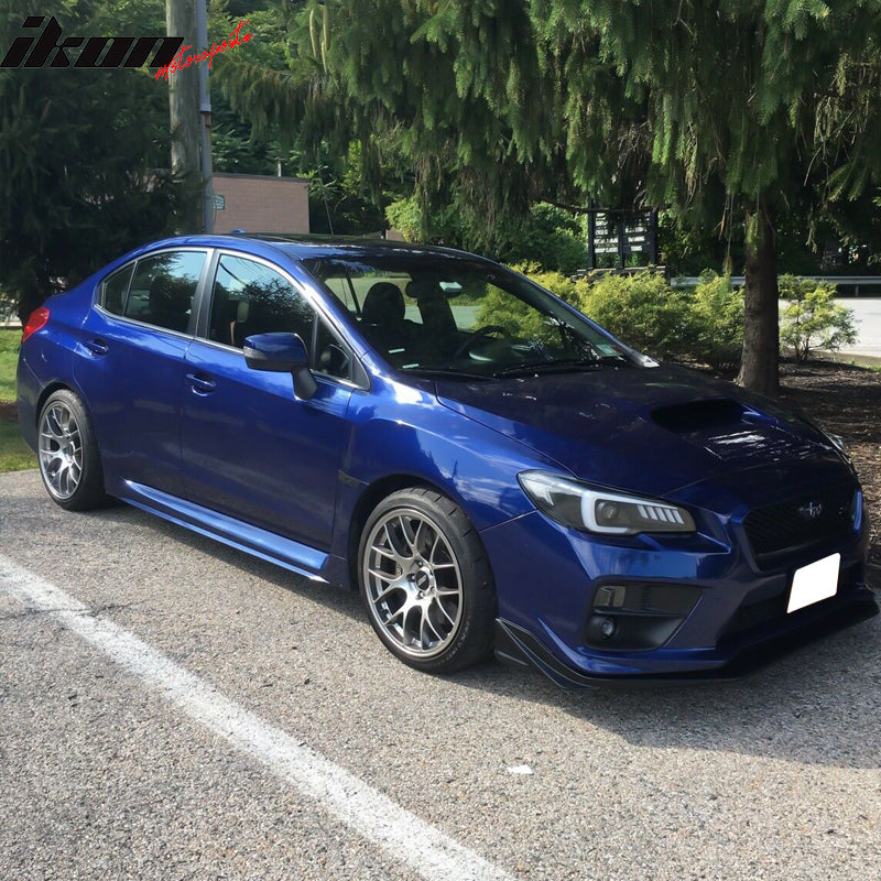 2015-2017 Subaru WRX STI S208 Front Bumper Lip Spoiler - PU