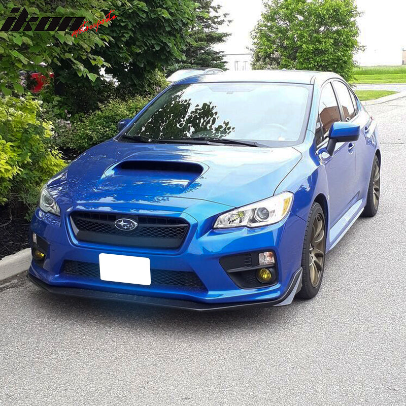 2015-2017 Subaru WRX STI S208 Front Bumper Lip Spoiler - PU