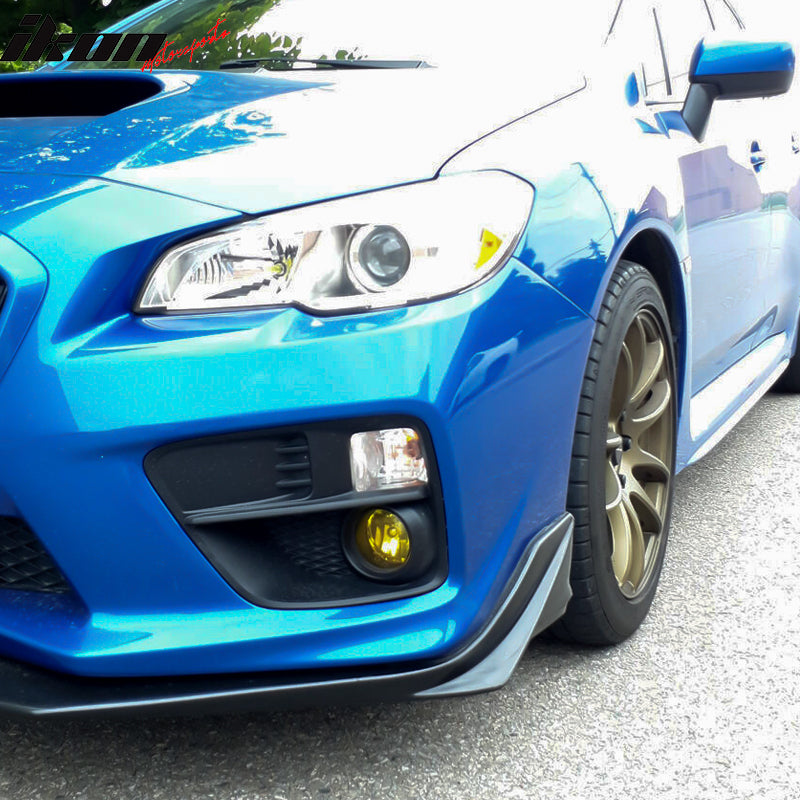 2015-2017 Subaru WRX STI S208 Front Bumper Lip Spoiler - PU