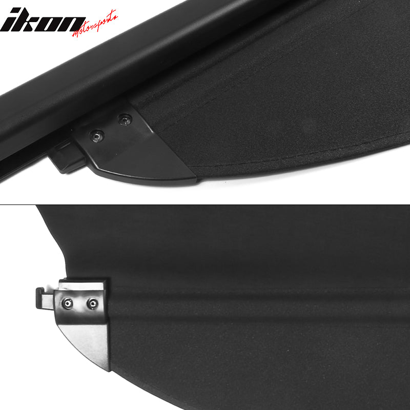 2015-2018 Hyundai Santa Fe Sport Black Rear Trunk Cargo Cover Shade