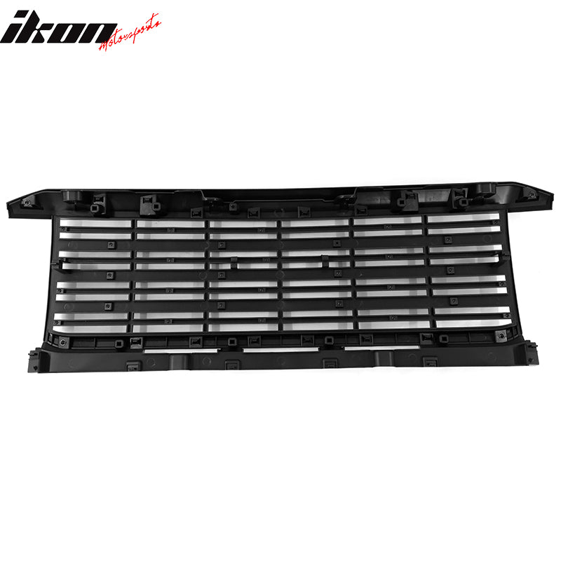 2015-2019 Chevy Silverado 2500 2500HD 3500 3500HD Black Grille Hood