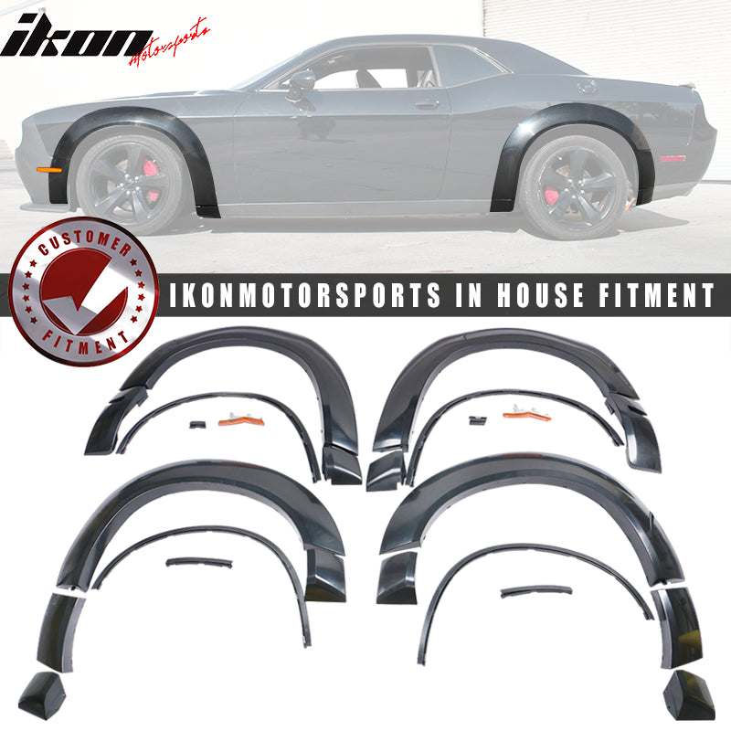 2015-2023 Dodge Challenger Hellcat Model Demon Style Fender Flares PP