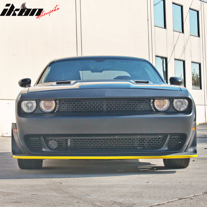 2015-2023 Dodge Challenger Front Full Bumper & Lip + Fender Flares PP