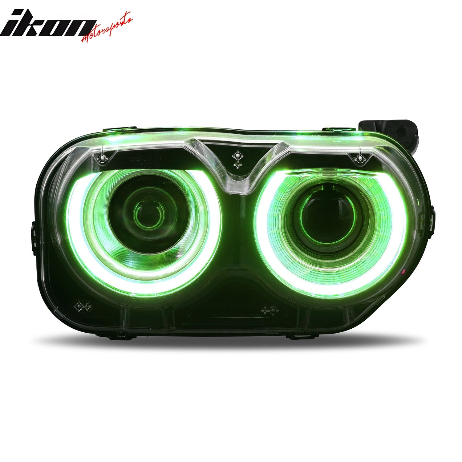 2015-2023 Dodge Challenger RGB DRL LED Headlights Lamps with 10 Colors