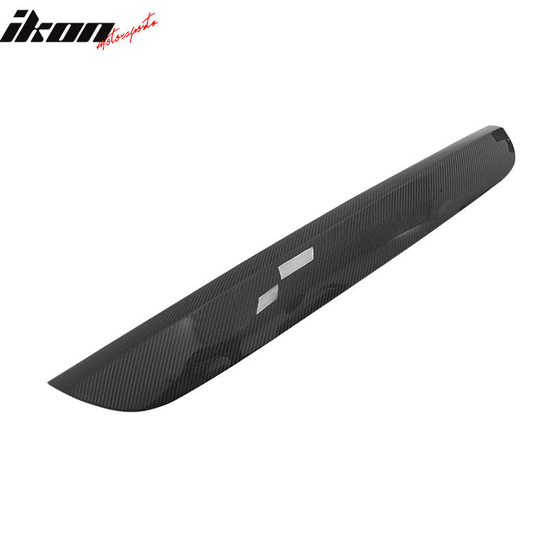 2015-2023 Dodge Charger OE Style Front Bumper Molding Carbon Fiber CF