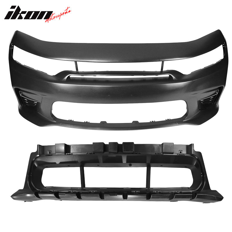 2015-2023 Dodge Charger Widebody SRT Front Bumper Kits Unpainted PP