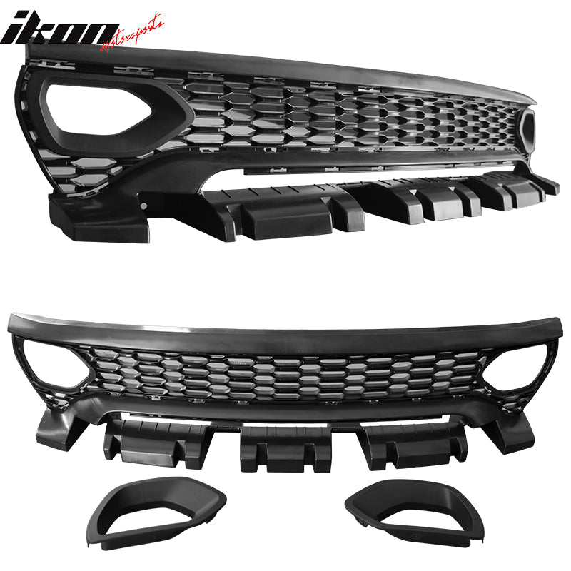 2015-2023 Dodge Charger Widebody SRT Front Bumper Kits Unpainted PP
