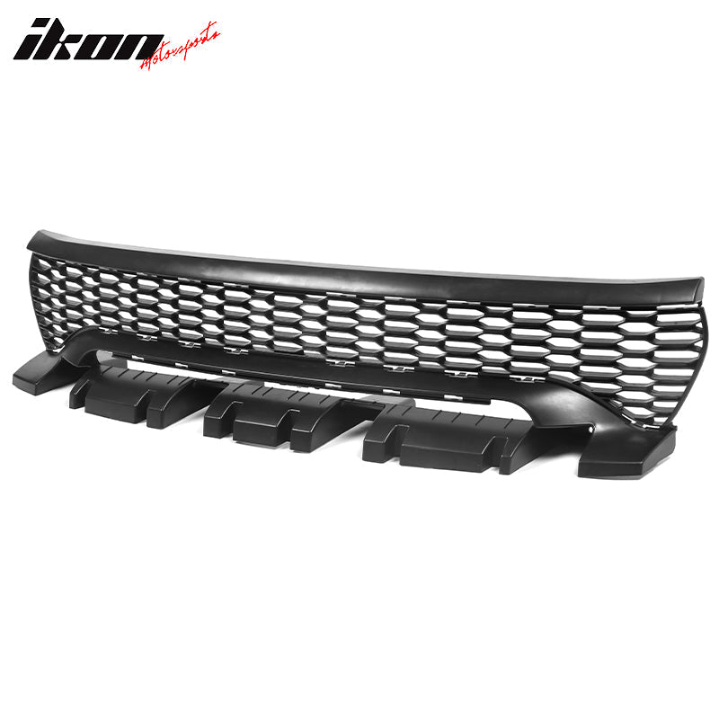 2015-2023 Dodge Charger Front Bumper & Grille Sedan Widebody Black PP