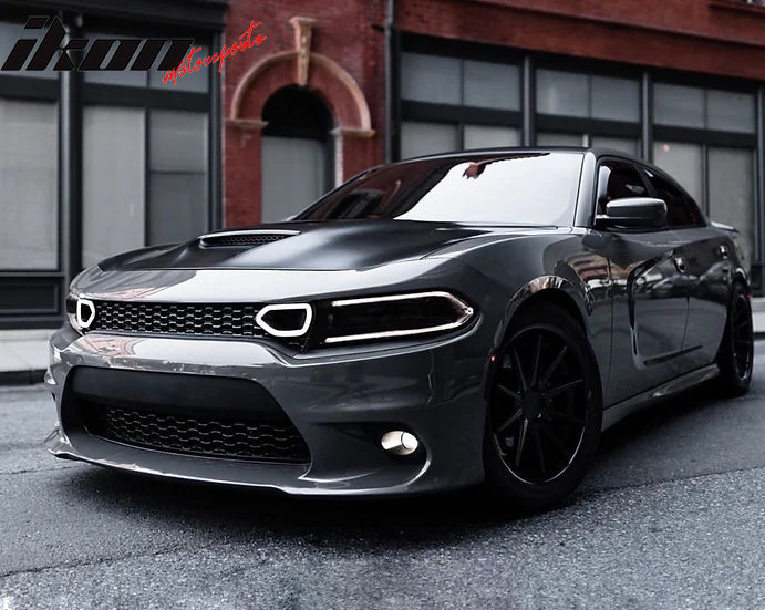 2015-2023 Dodge Charger SRT Smoke White DRL/Yellow Signal LED Lights