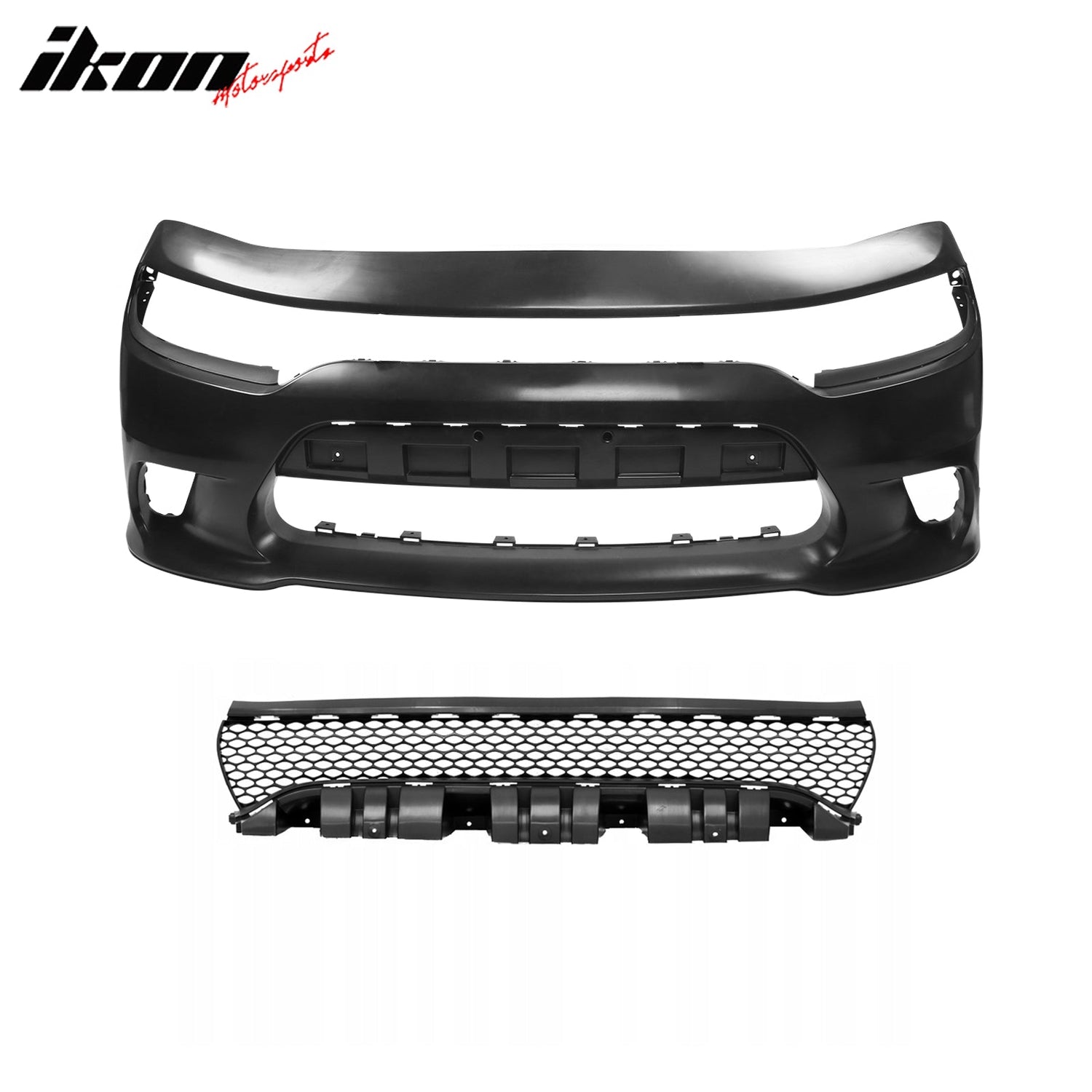 2015-2023 Dodge Charger 15 SRT Hellcat Front Bumper Conversion Kit PP