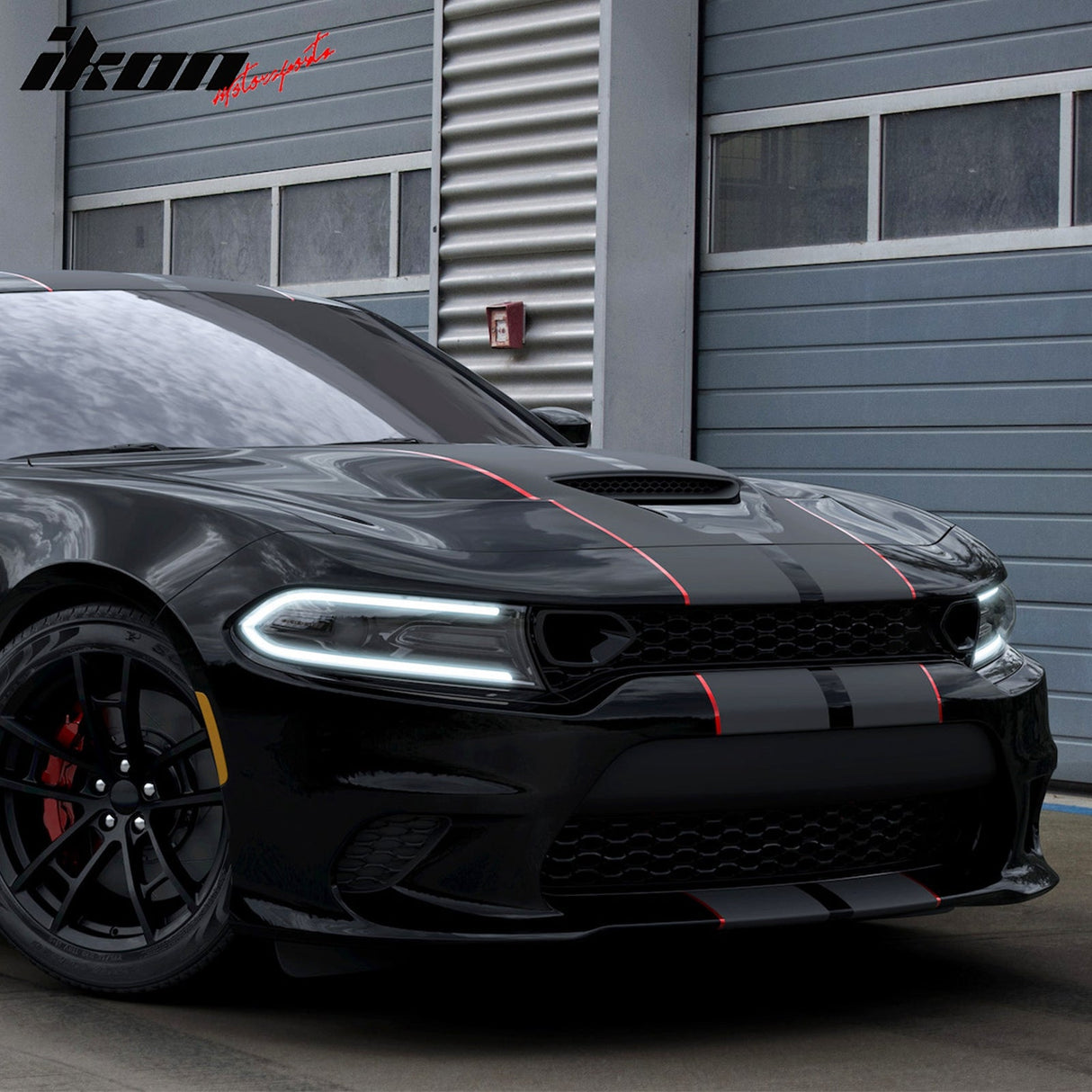 2015-2023 Dodge Charger Front Bumper Conversion 19 SRT Hellcat Style