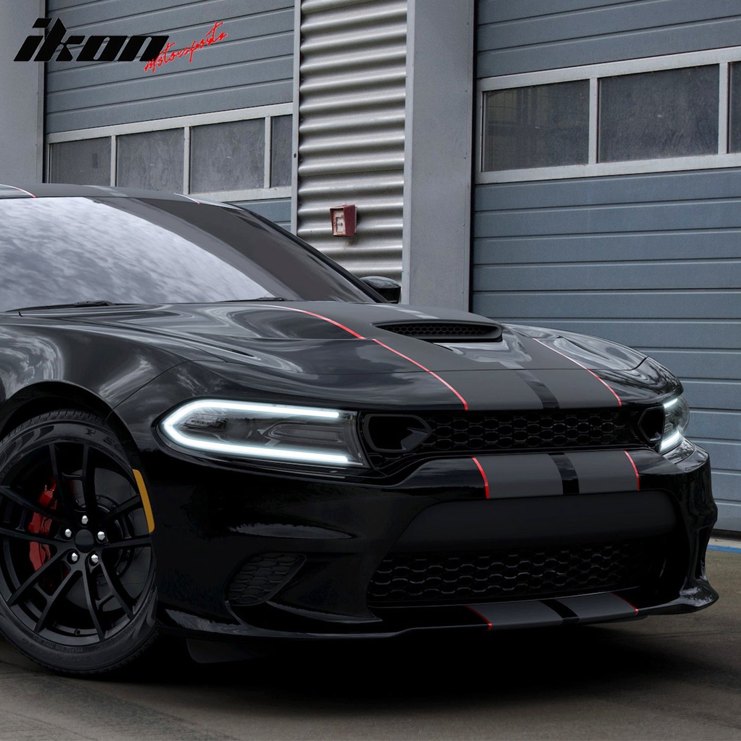 2015-2023 Dodge Charger Front Bumper Conversion 19 SRT Hellcat Style