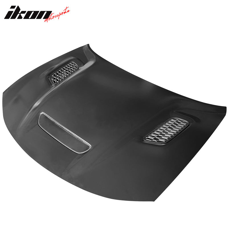 2015-2023 Dodge Charger Hood Black SRT Redeye Widebody Style Aluminum