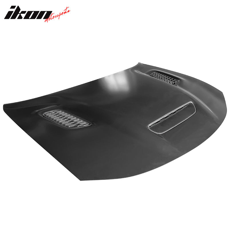 2015-2023 Dodge Charger Hood Black SRT Redeye Widebody Style Aluminum