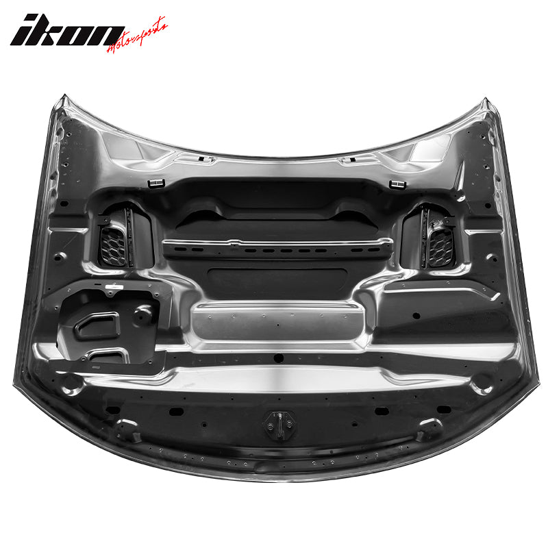 2015-2023 Dodge Charger Hood Black SRT Redeye Widebody Style Aluminum