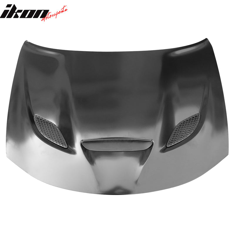 2015-2023 Dodge Charger SRT Style Car Hood Scoop Vent Black Aluminum