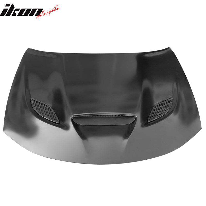 2015-2023 Dodge Charger SRT Style Car Hood Scoop Vent Black Aluminum