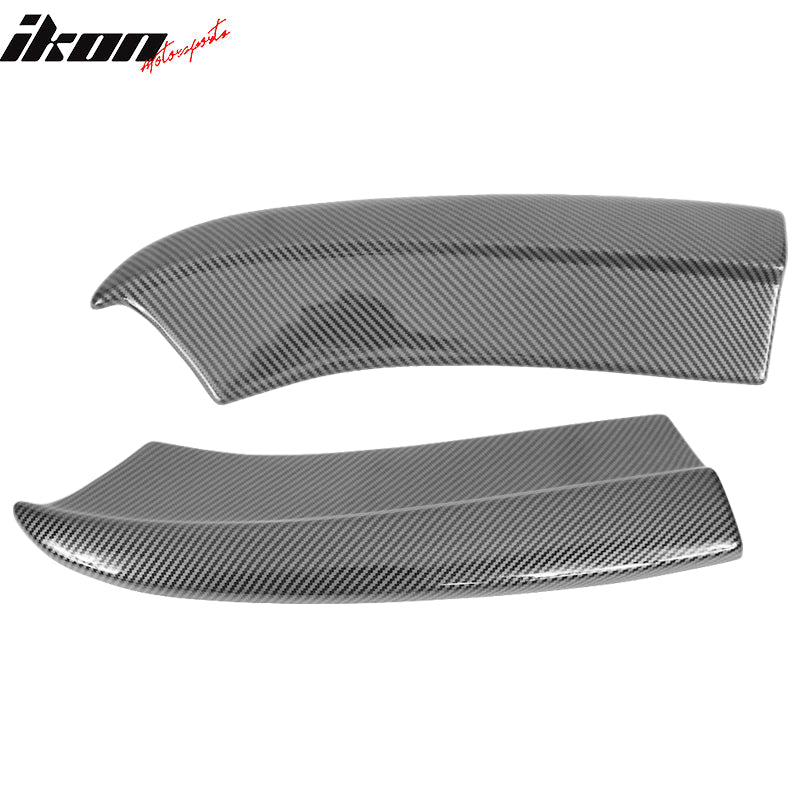 2015-2023 Dodge Charger Rear Bumper Diffuser + Side Aprons Lip CFL