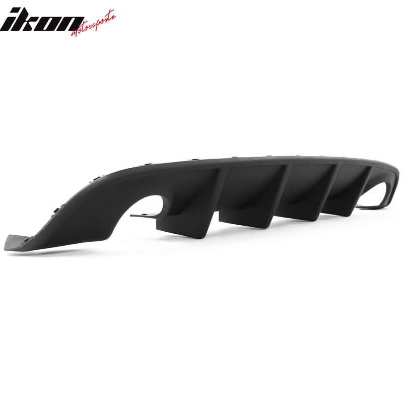 2015-2023 Dodge Charger SRT Rear Diffuser OEM Style Matte Black PP